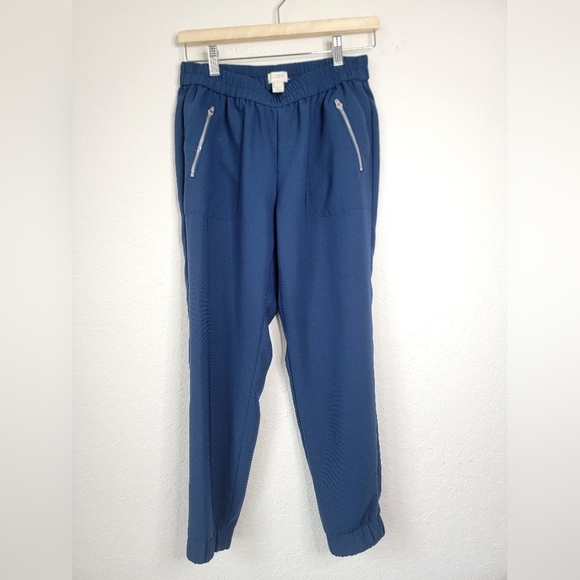 J. Crew Sydney Navy Blue Joggers size 2 - Picture 2 of 13